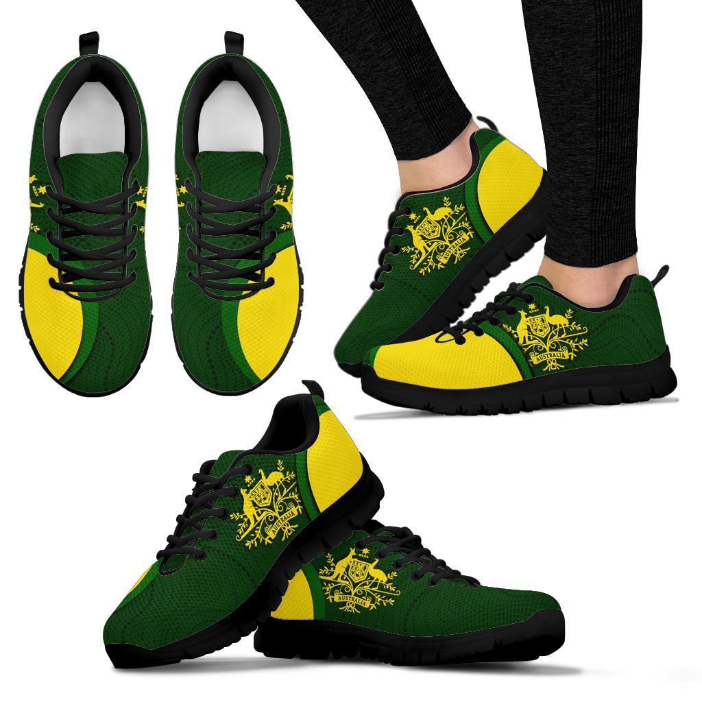 Sneakers - Australia Coat of Arms Shoes National Colors - Unisex - Vibe Hoodie Shop