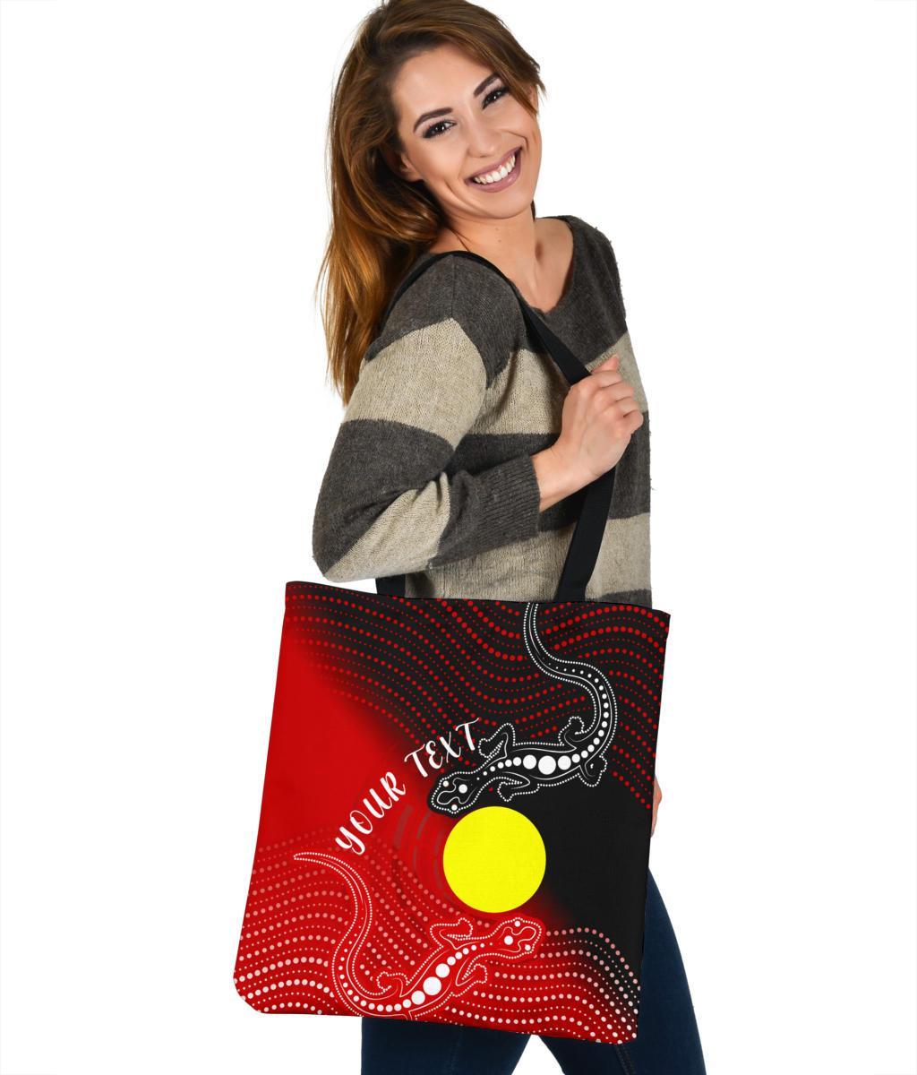 custom-aboriginal-tote-bags-two-indigenous-lizard