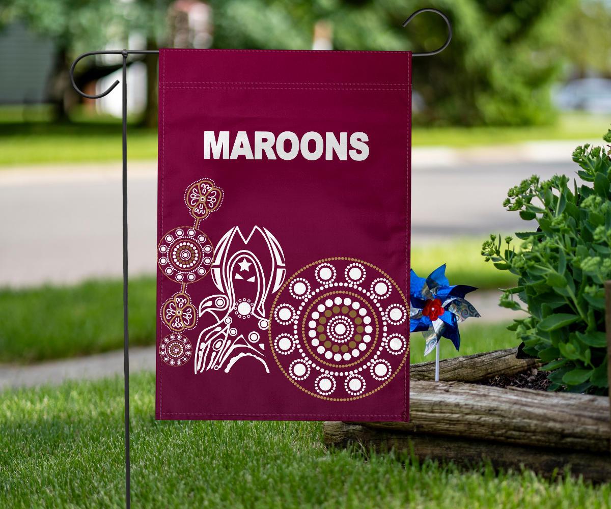 Queensland Flag Maroons Simple Indigenous - Vibe Hoodie Shop