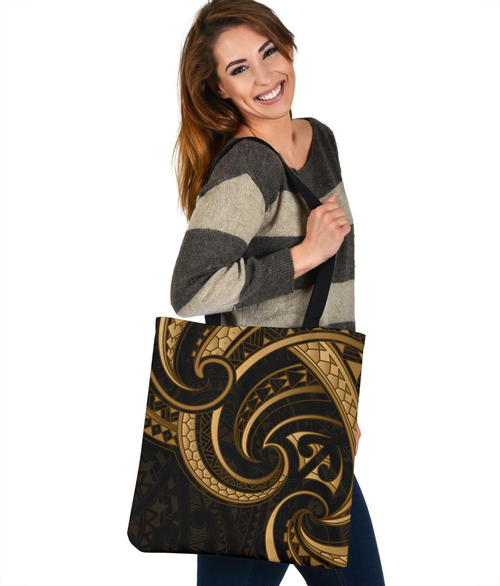 new-zealand-maori-mangopare-tote-bag-polynesian-gold