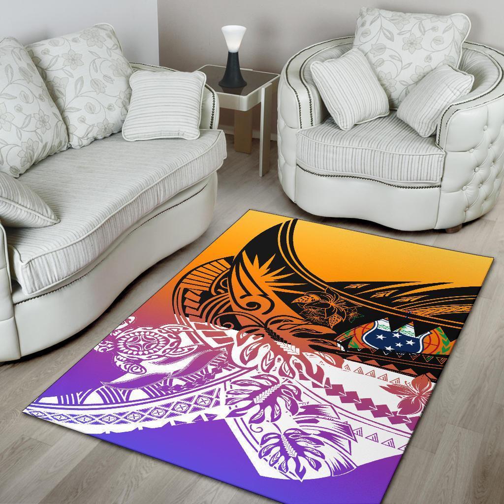 Samoa Area Rug - Tribal Jungle Pattern - Vibe Hoodie Shop