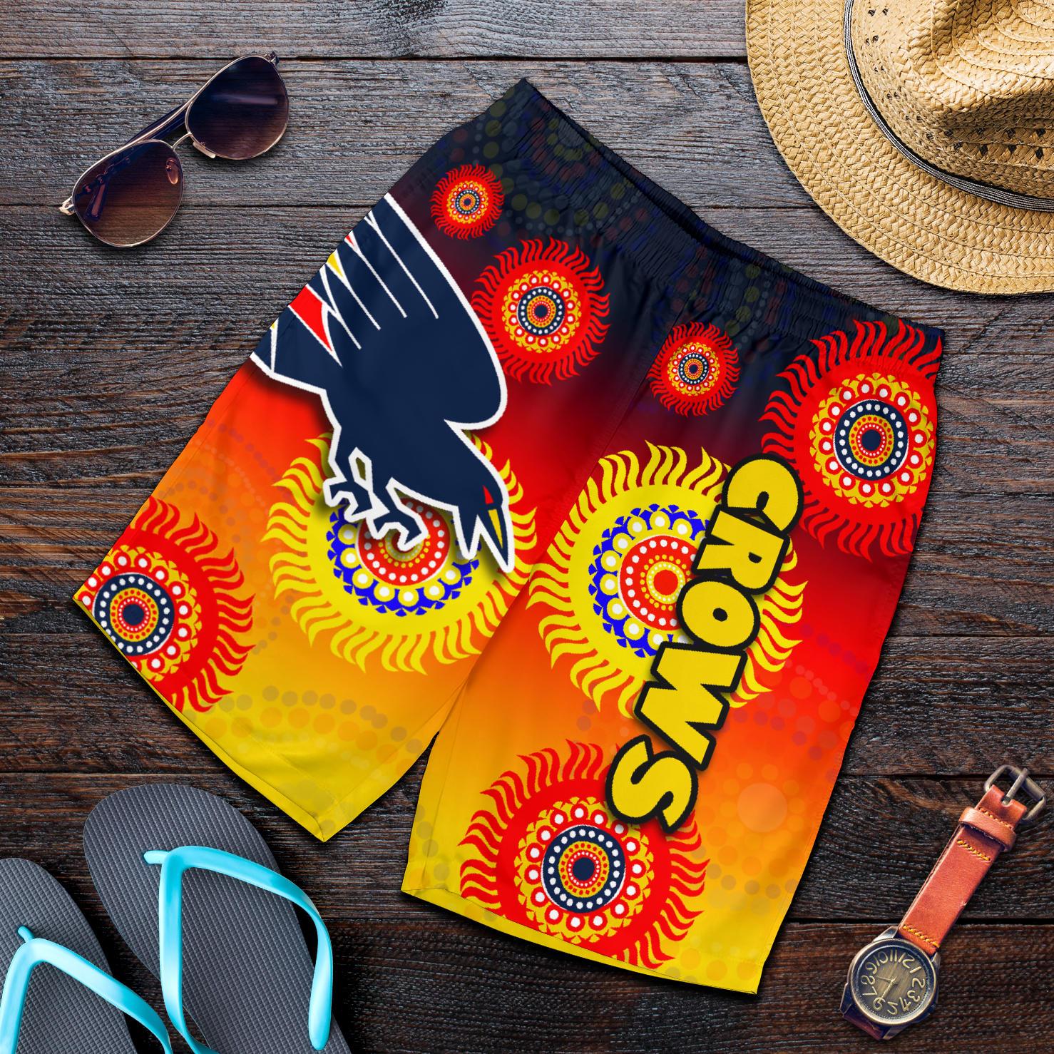 Adelaide Crows Special Style All Over Print Men's Shorts - Vibe Hoodie Shop