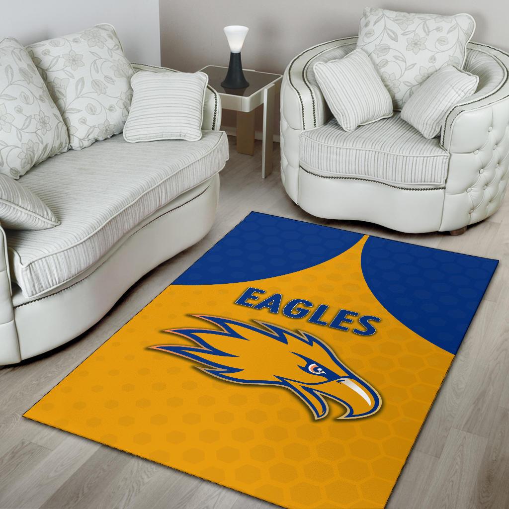 Eagles Area Rug West Coast - Gold - Vibe Hoodie Shop