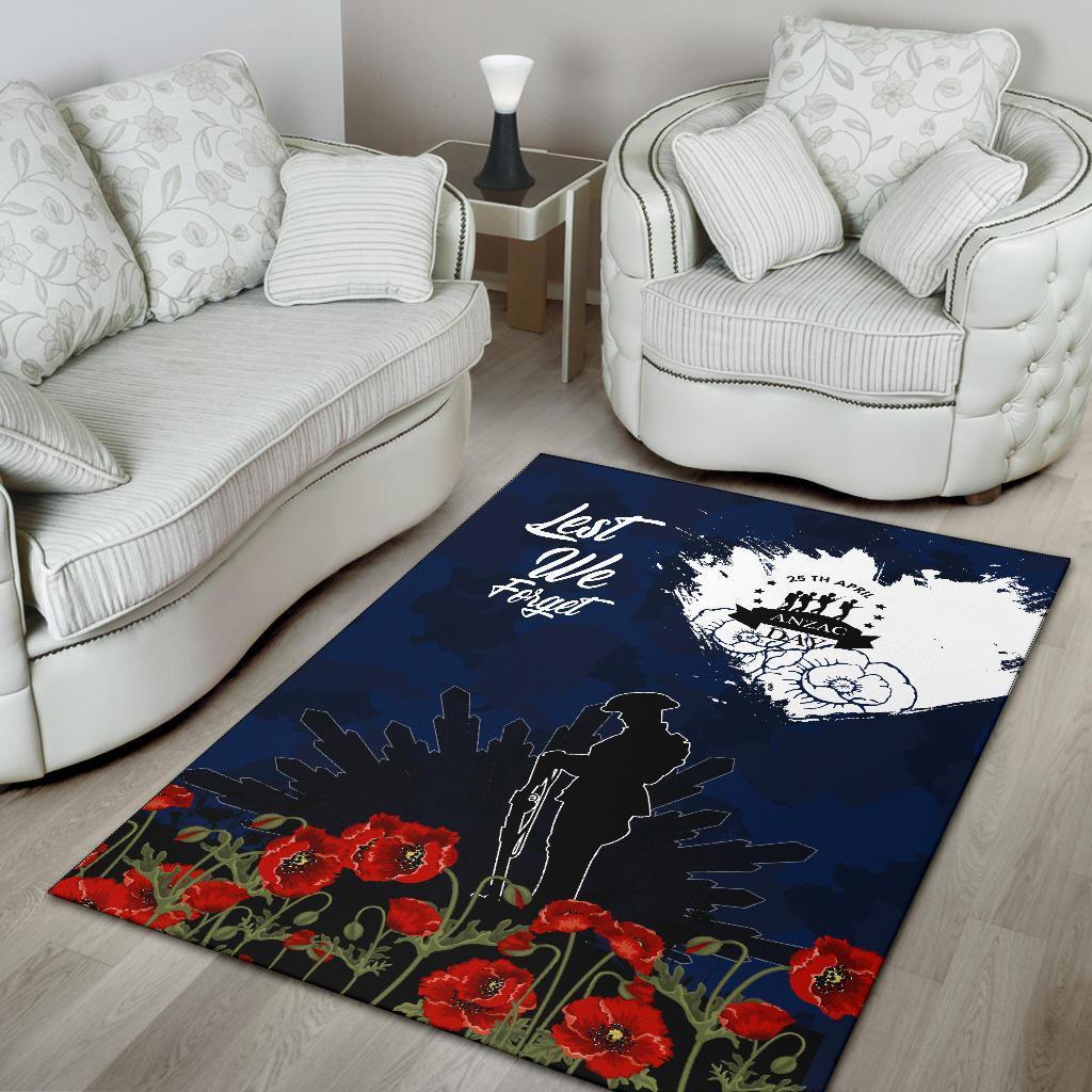 ANZAC Day Area Rug - Australia ANZAC Day 2021 - Vibe Hoodie Shop