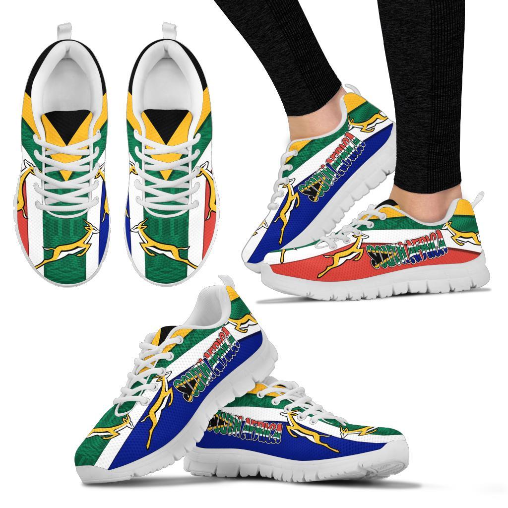 South Africa Sneakers Springboks Rugby Be Proud - Vibe Hoodie Shop