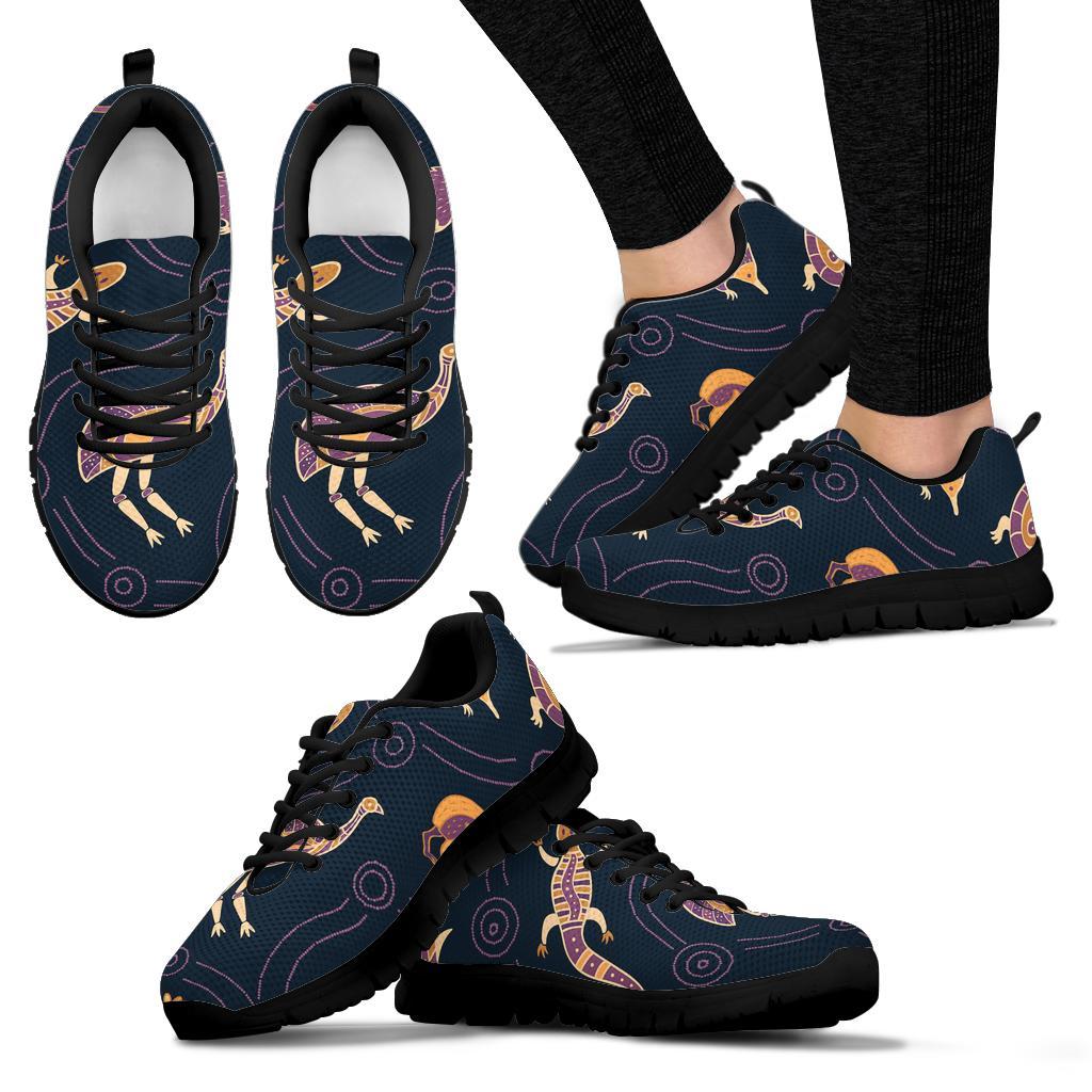 Sneakers - Indigenous Animals Patterns - Vibe Hoodie Shop