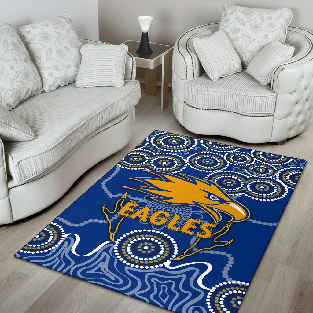 Eagles Indigenous Area Rug West Coast - Vibe Hoodie Shop