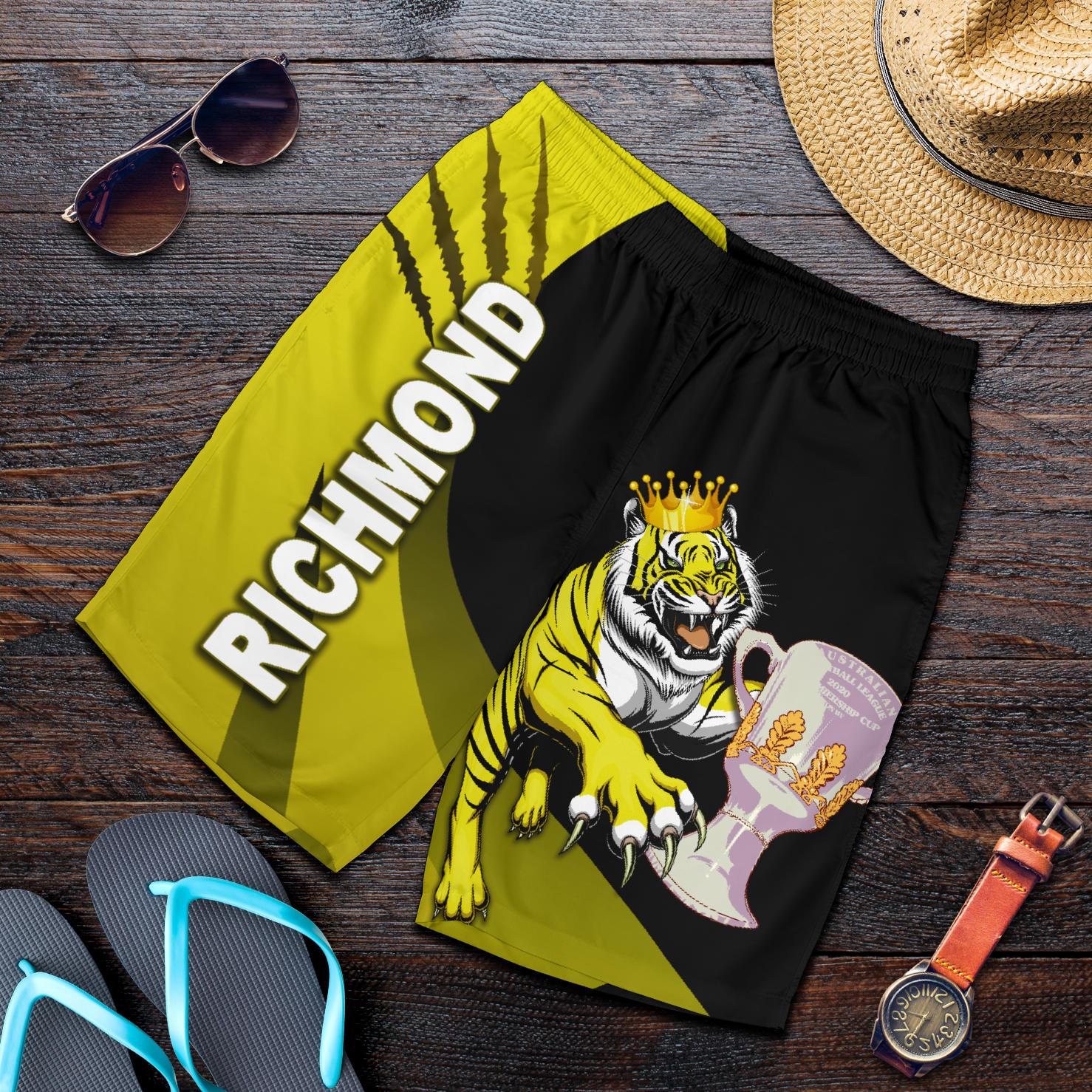 Richmond Premier Men Shorts Tigers - Vibe Hoodie Shop