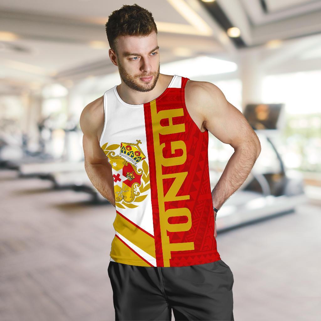 Kingdom Of Tonga Men's Tank Top - Half Concept - Vibe Hoodie Shop