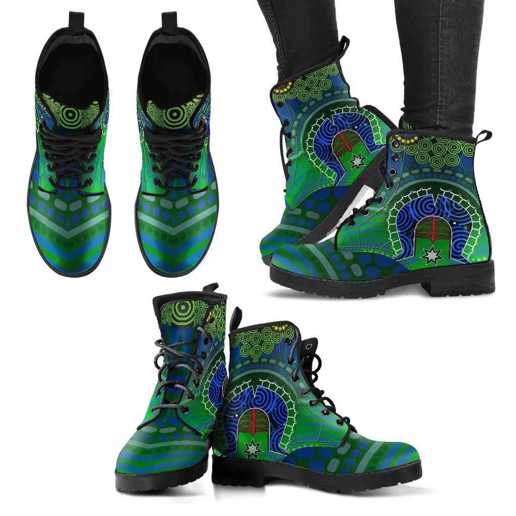 torres-strait-leather-boots-dhari-and-dot-patterns