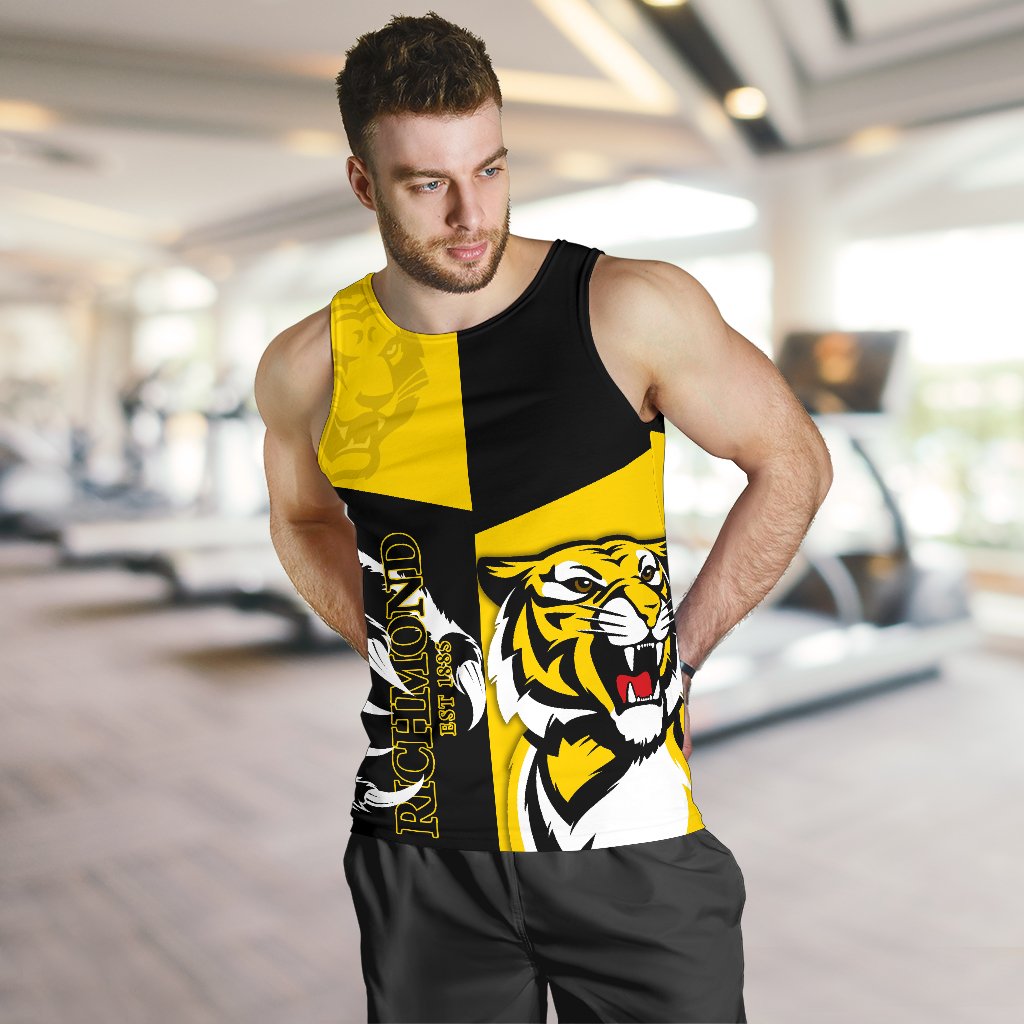 Richmond Tigers Men's Tank Top Special Style - Vibe Hoodie Shop