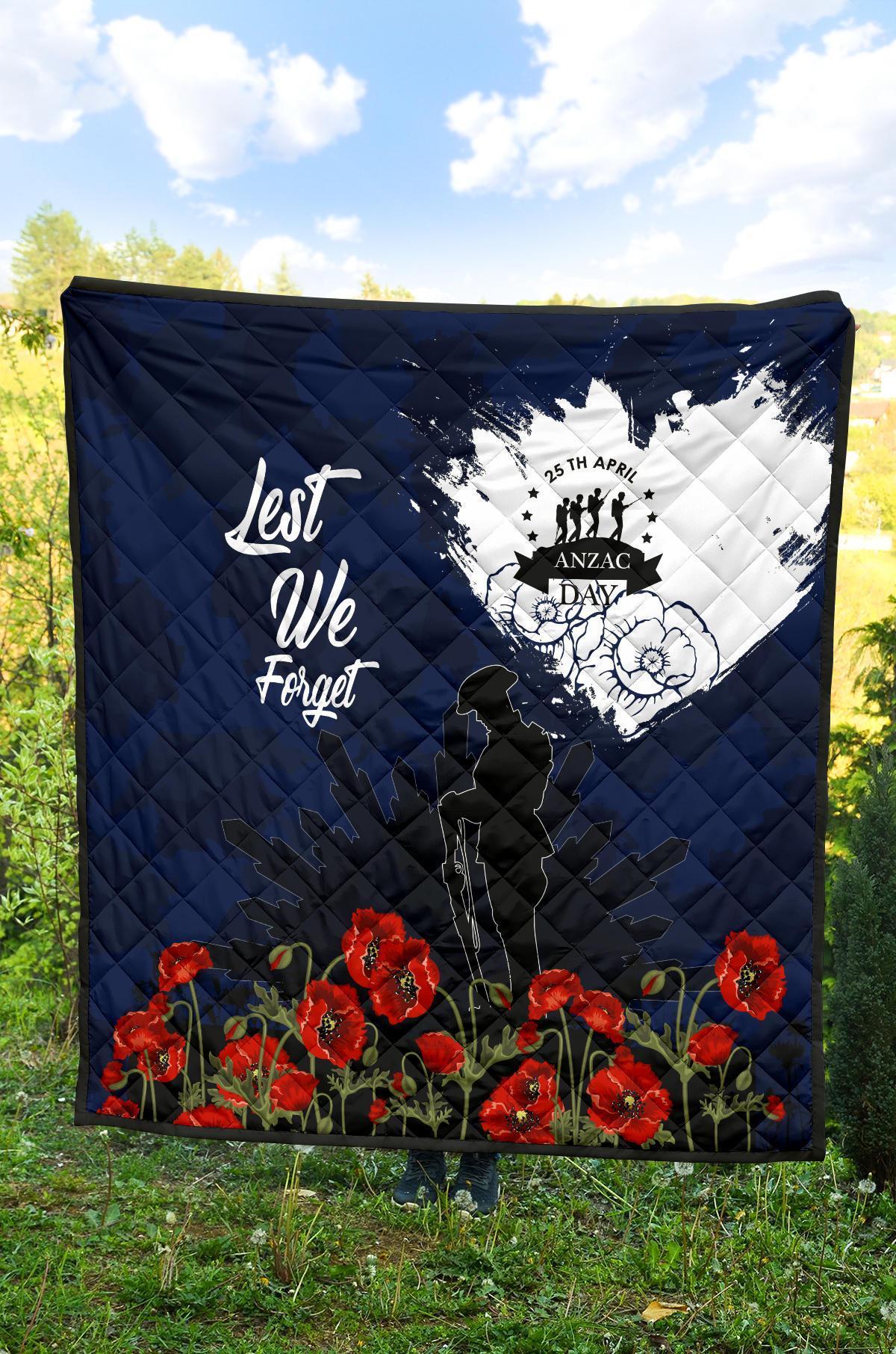 ANZAC Day Premium Quilt - Australia ANZAC Day 2021 - Vibe Hoodie Shop