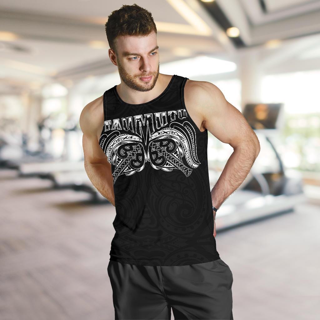 New Zealand Men's Tank Top, Maori Taumutu Tattoo - Vibe Hoodie Shop