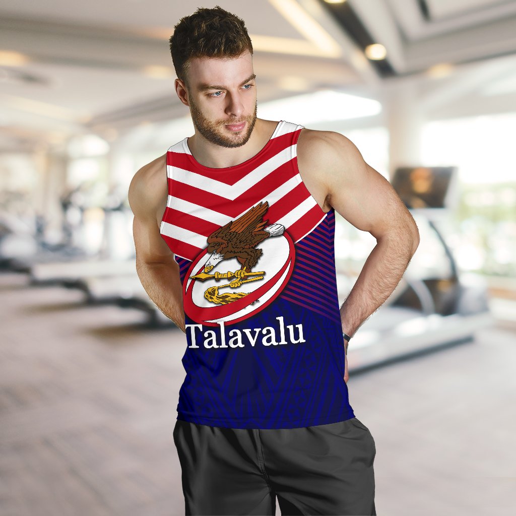 American Samoa Talavalu Rugby Men's Tank Top - Vibe Hoodie Shop