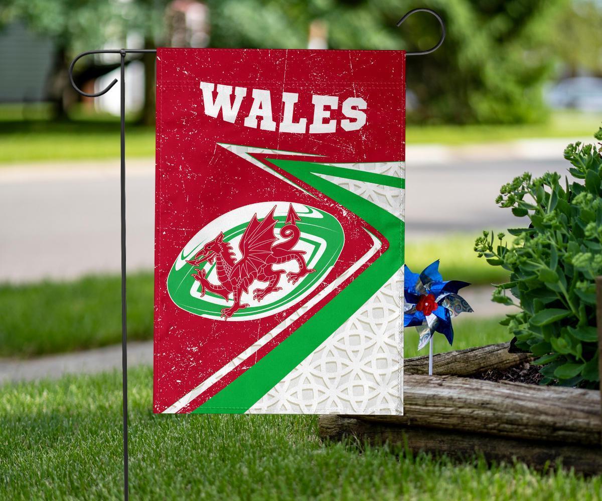 Wales Rugby Flag - Celtic Welsh Rugby Ball - Vibe Hoodie Shop