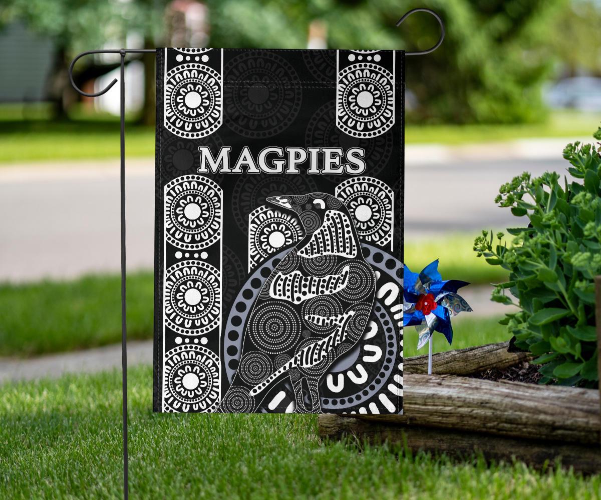 Magpies Flag Aboriginal - Vibe Hoodie Shop