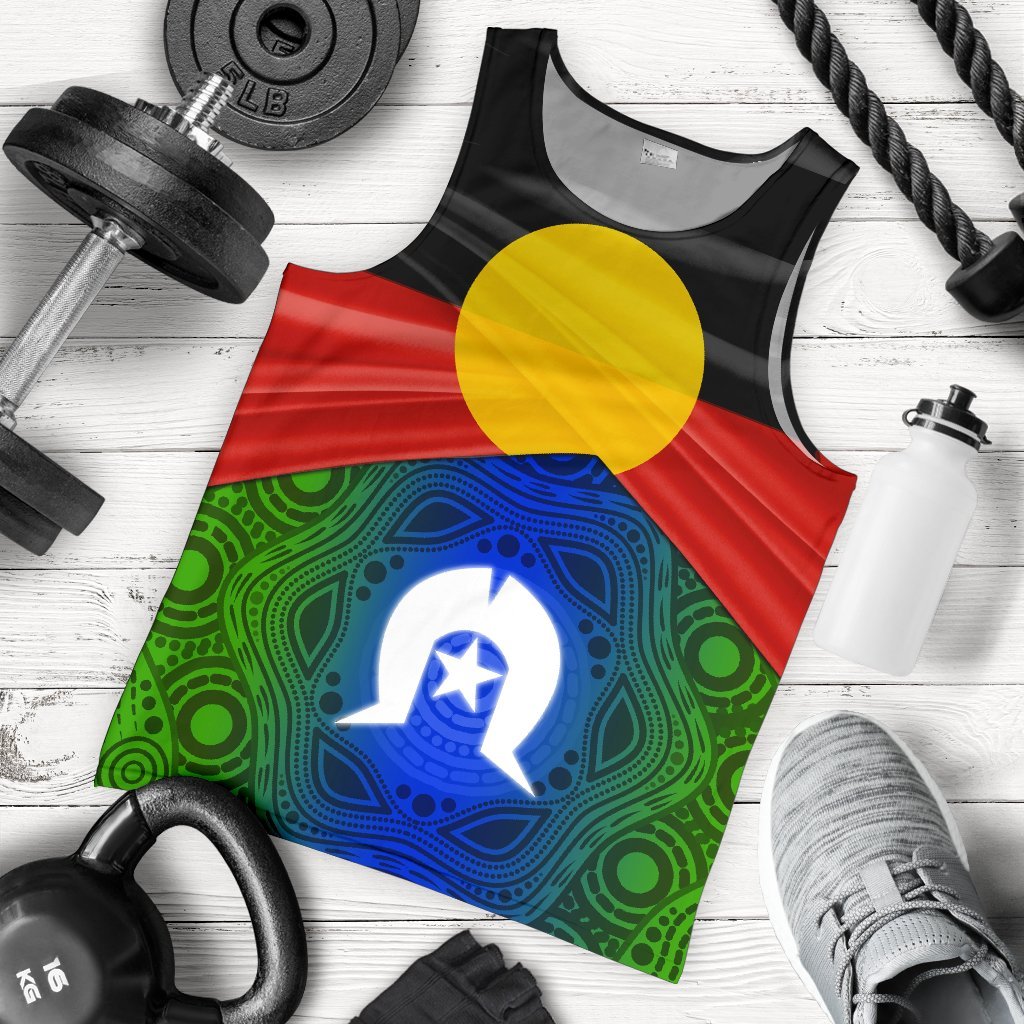 NAIDOC Men's Tank Top - We Always Together - Vibe Hoodie Shop