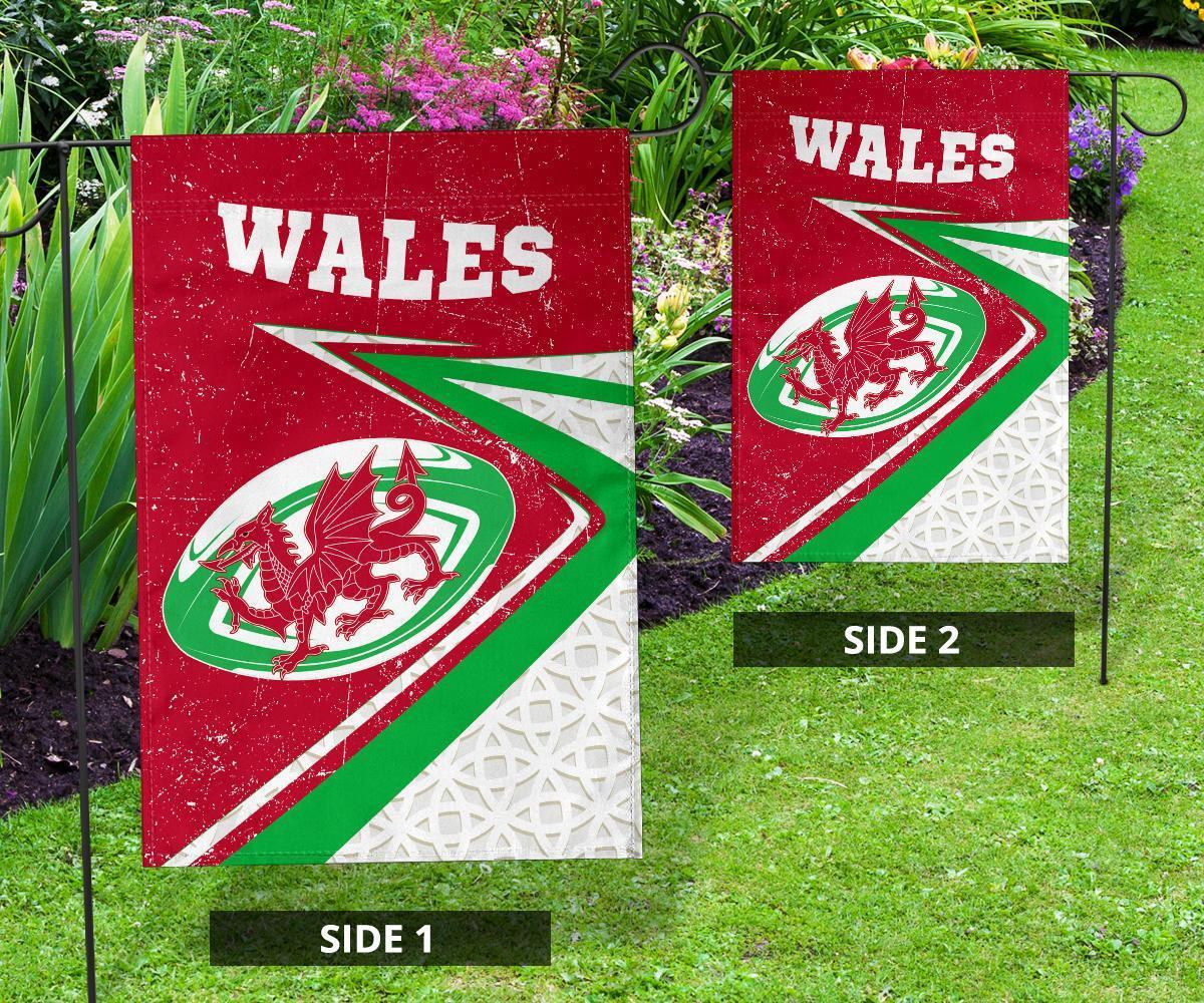 Wales Rugby Flag - Celtic Welsh Rugby Ball - Vibe Hoodie Shop