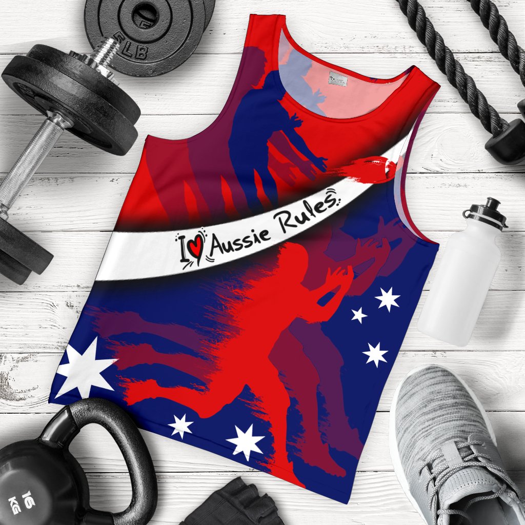 Men's Tank Top - Australian Rules Football - Vibe Hoodie Shop