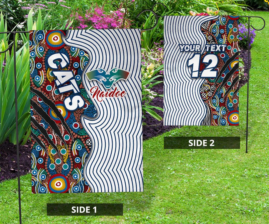 (Custom Personalised) Geelong NAIDOC Week Flag Cats Indigenous Version Special - Vibe Hoodie Shop