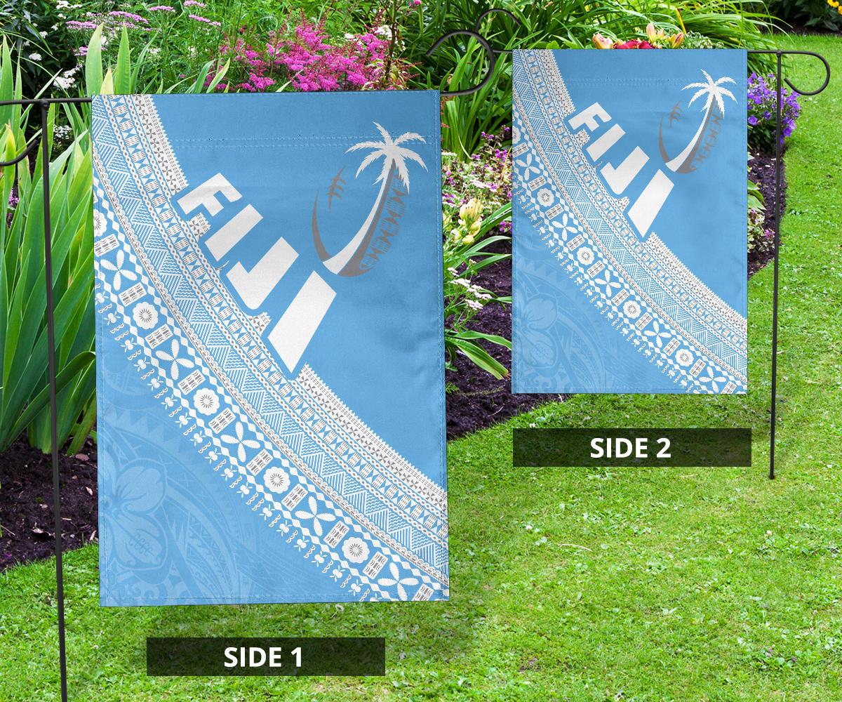 Fiji Tapa Rugby Flag version Style You Win - Blue - Vibe Hoodie Shop