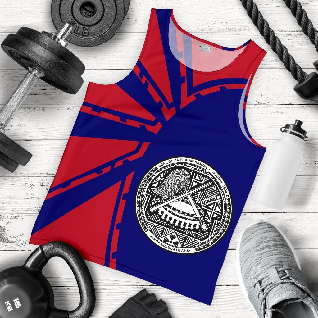 American Samoa Tank Top For Men Premium Style - Vibe Hoodie Shop