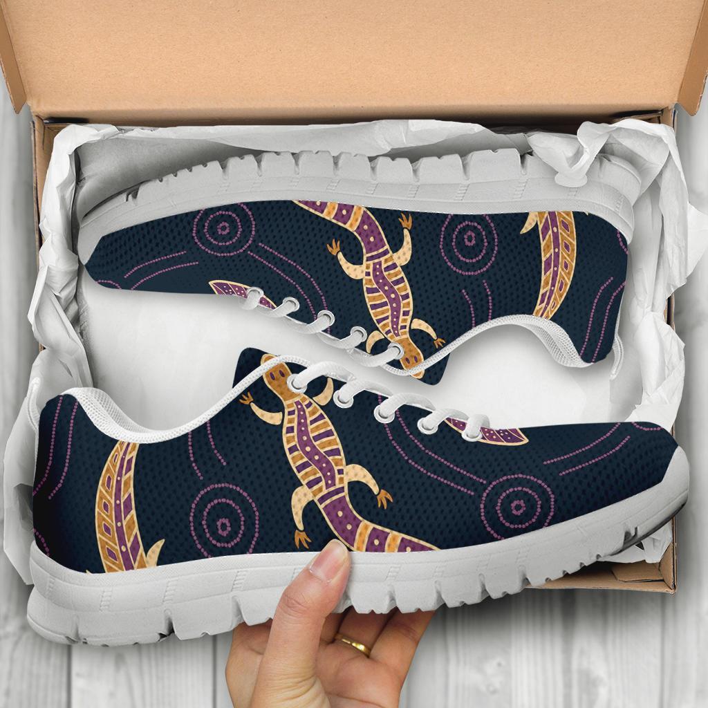 Sneakers - Indigenous Animals Patterns - Vibe Hoodie Shop