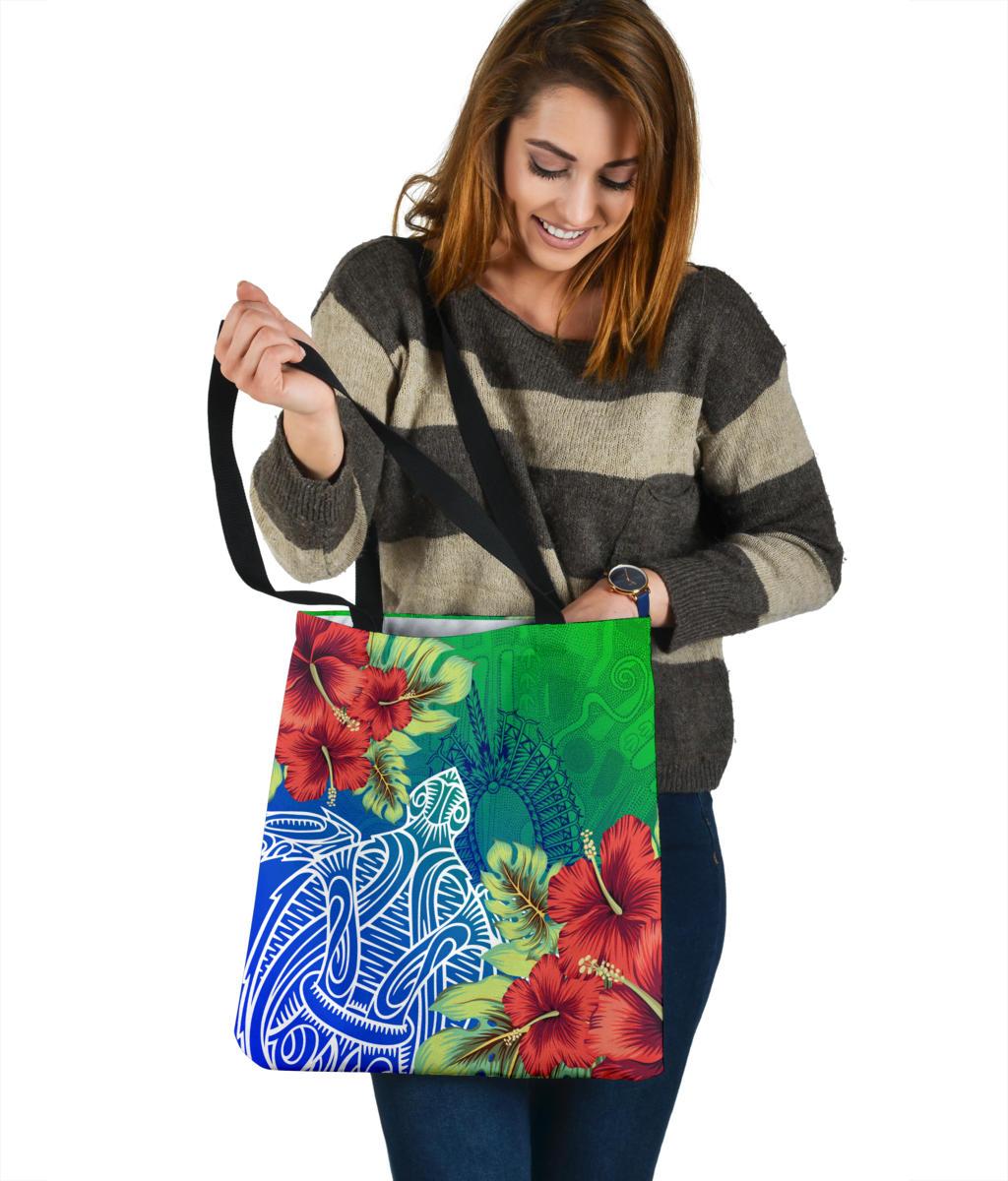 torres-strait-islanders-tote-bag-ocean-hibiscus