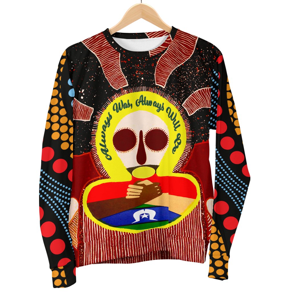 Aboriginal and Torres Strait Islanders Men's Sweater - NAIDOC Style - Vibe Hoodie Shop