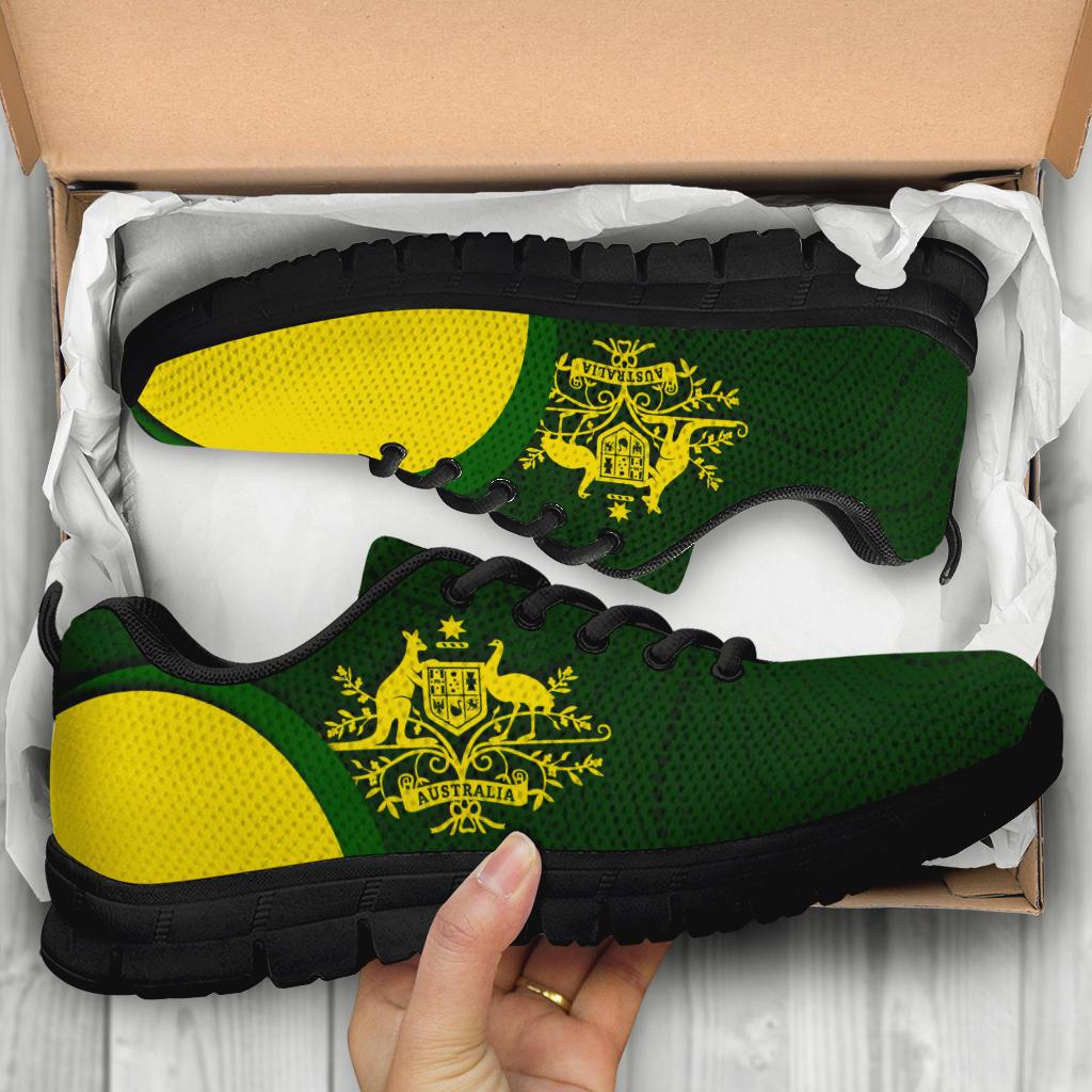 Sneakers - Australia Coat of Arms Shoes National Colors - Unisex - Vibe Hoodie Shop