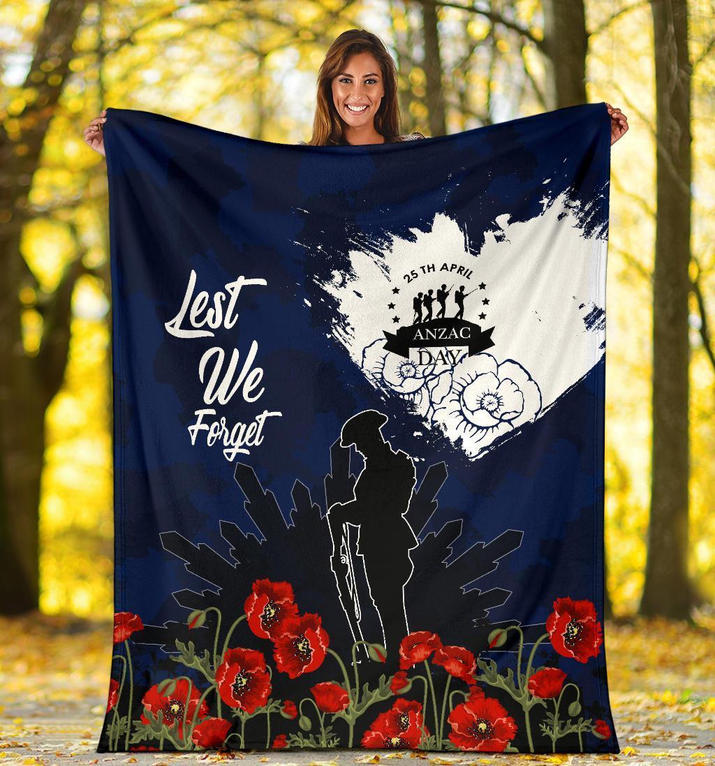 ANZAC Day Premium Blanket - Australia ANZAC Day 2021 - Vibe Hoodie Shop