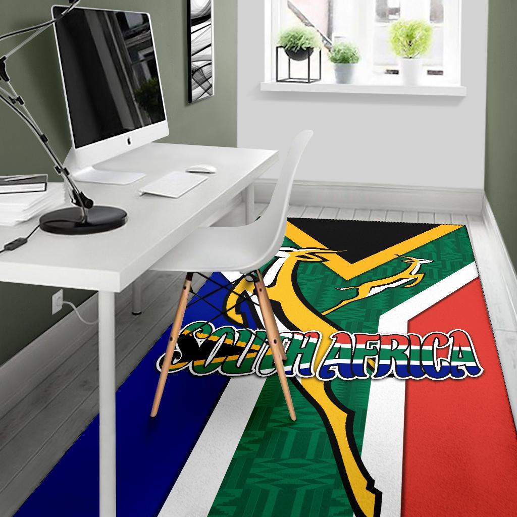 South Africa Area Rug Springboks Rugby Be Proud - Vibe Hoodie Shop