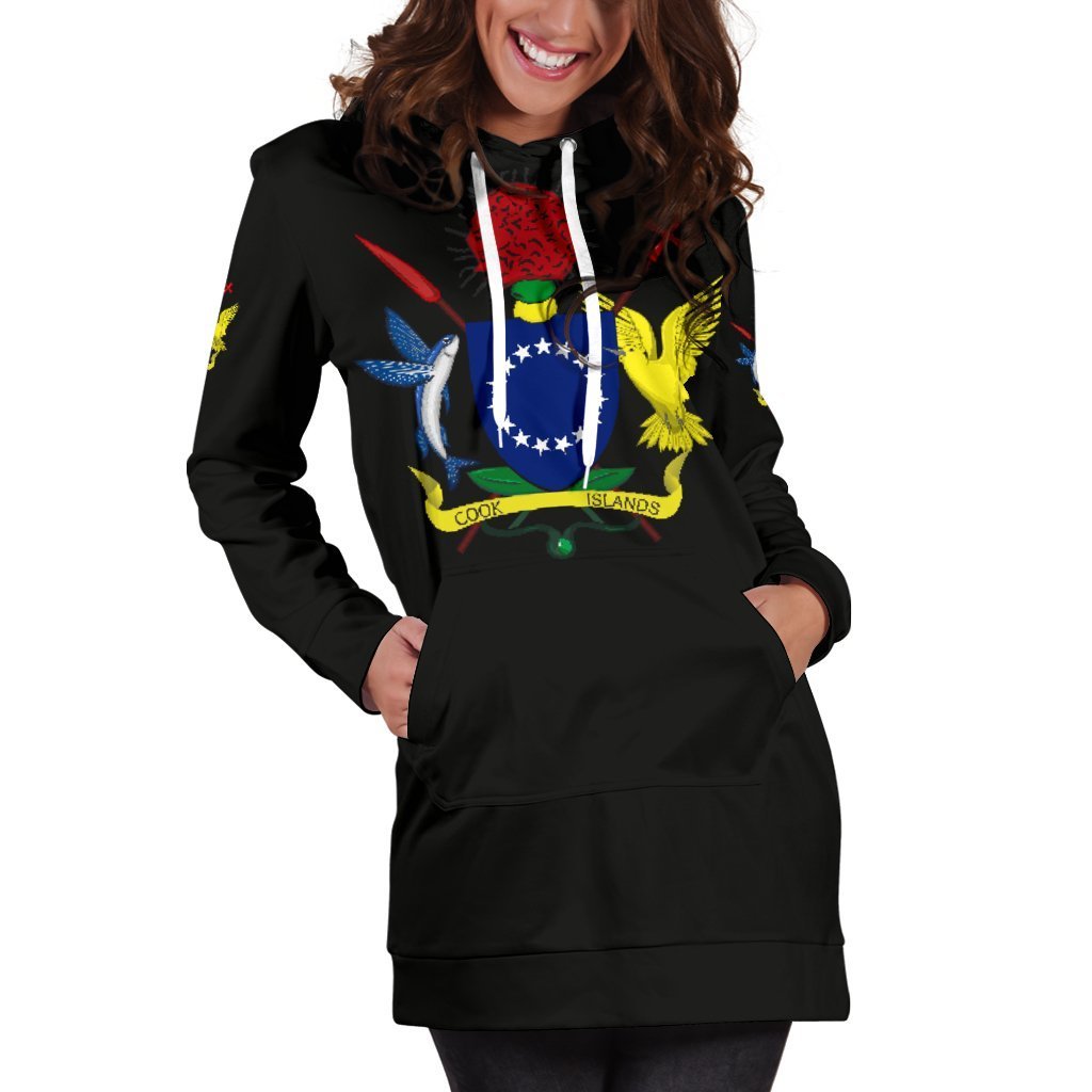 Cook Islands Hoodie Dress - Vibe Hoodie Shop