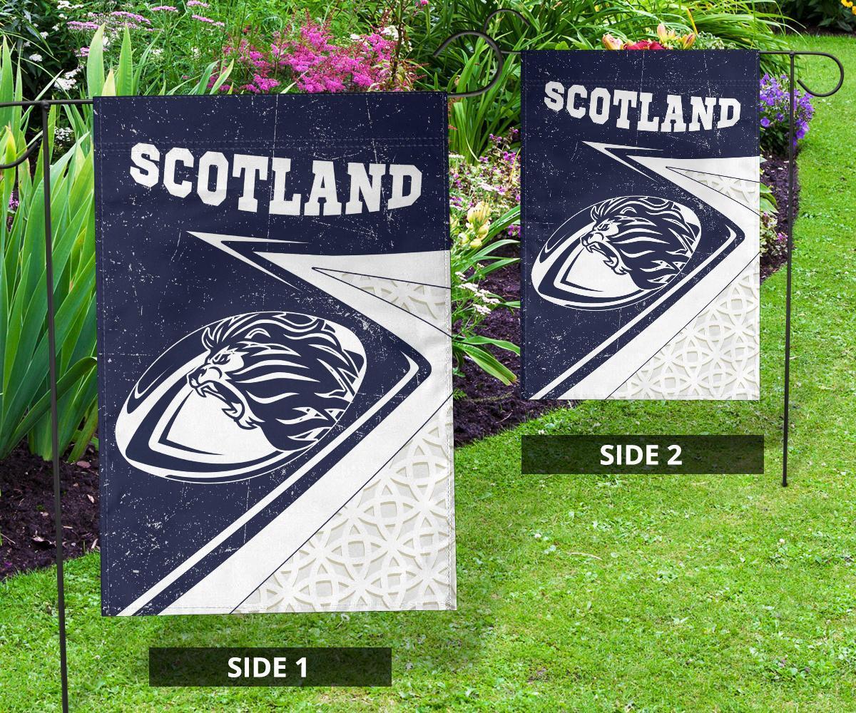 Scotland Rugby Flag - Celtic Scottish Rugby Ball Lion Ver - Vibe Hoodie Shop