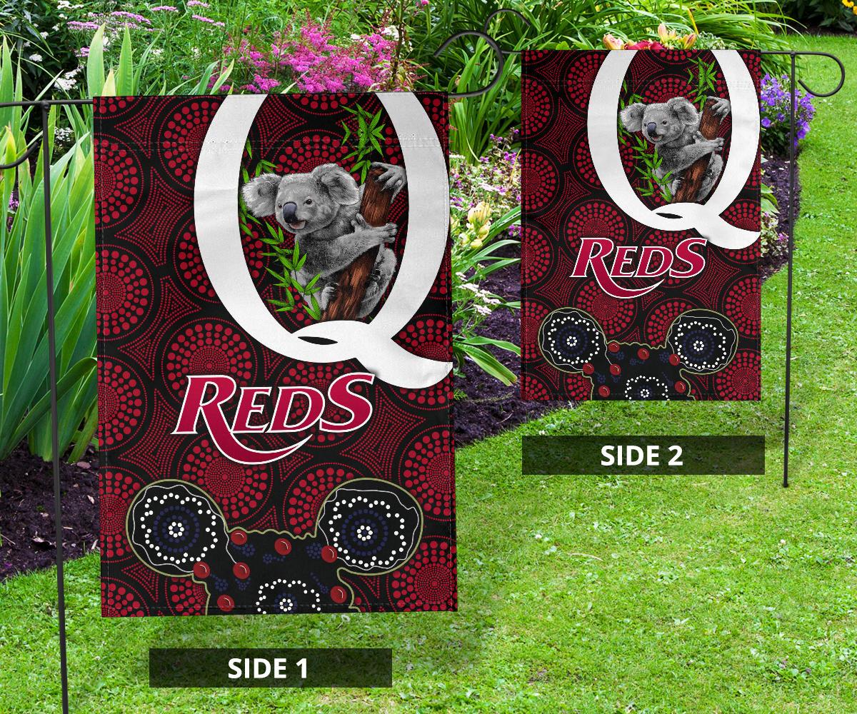 Queensland Flag Reds Rugby - Koala - Vibe Hoodie Shop