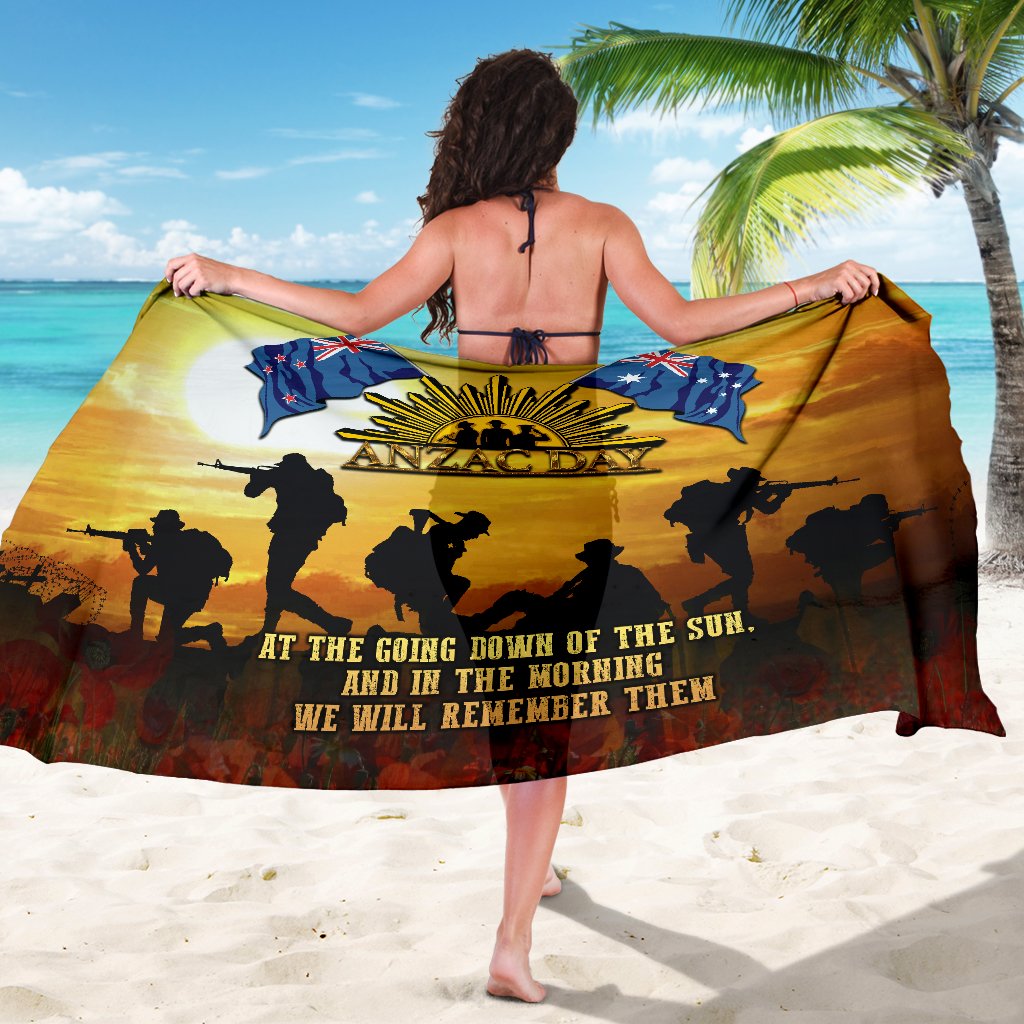 ANZAC Sarong - Australian and New Zealand Army Corps - Vibe Hoodie Shop