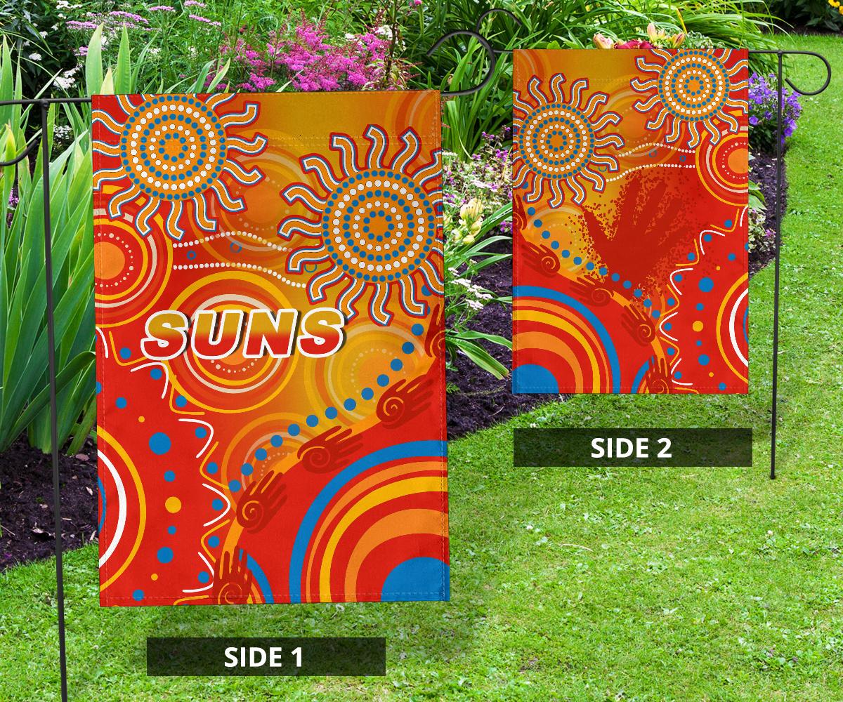 Suns Flag Sun Indigenous Gold Coast - Vibe Hoodie Shop