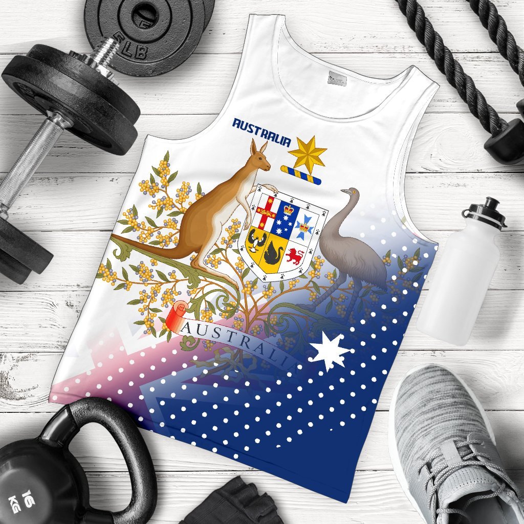 Men's Tank Top - Always Proud Of Australia - Vibe Hoodie Shop