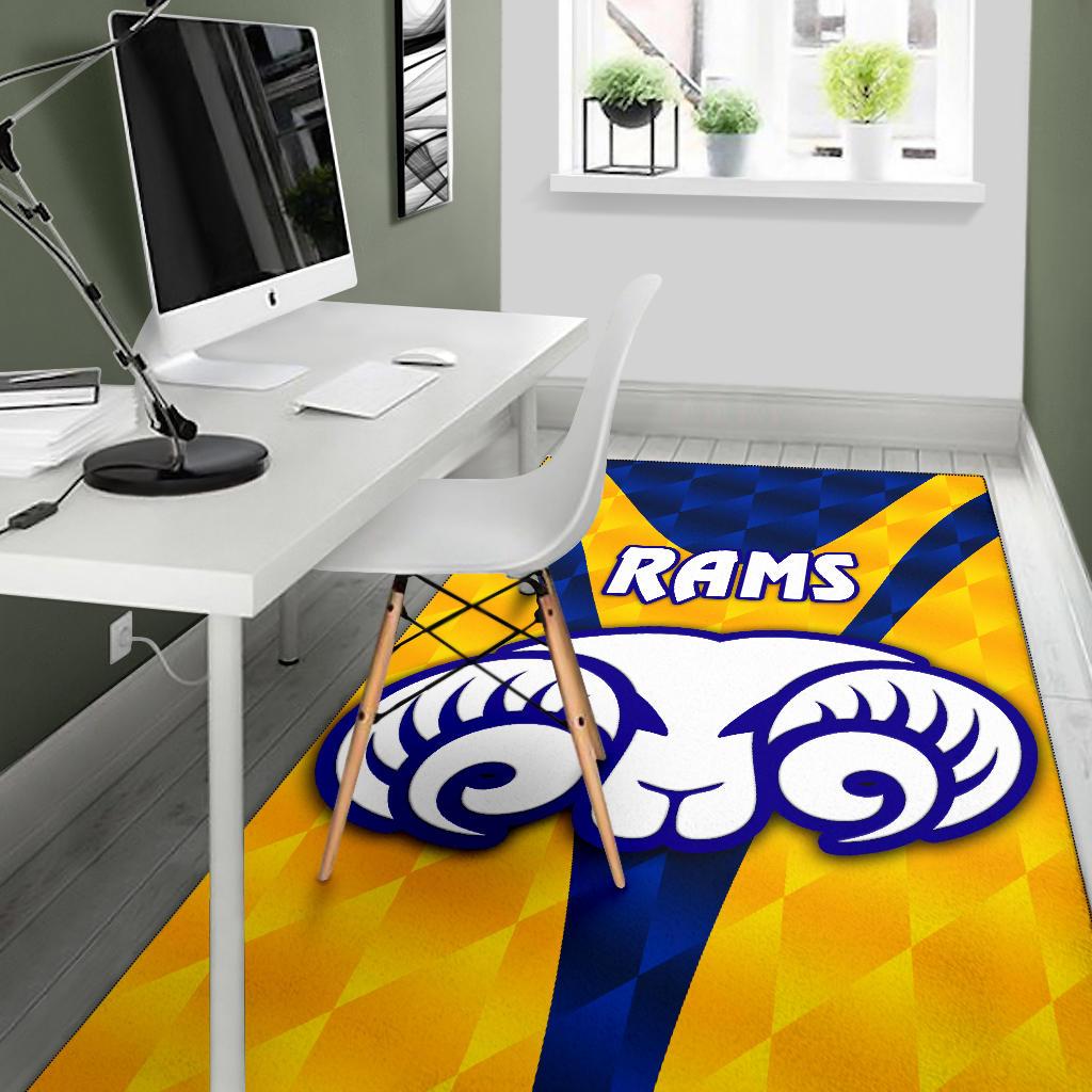 Adelaide Area Rug Rams Merino Original - Yellow - Vibe Hoodie Shop