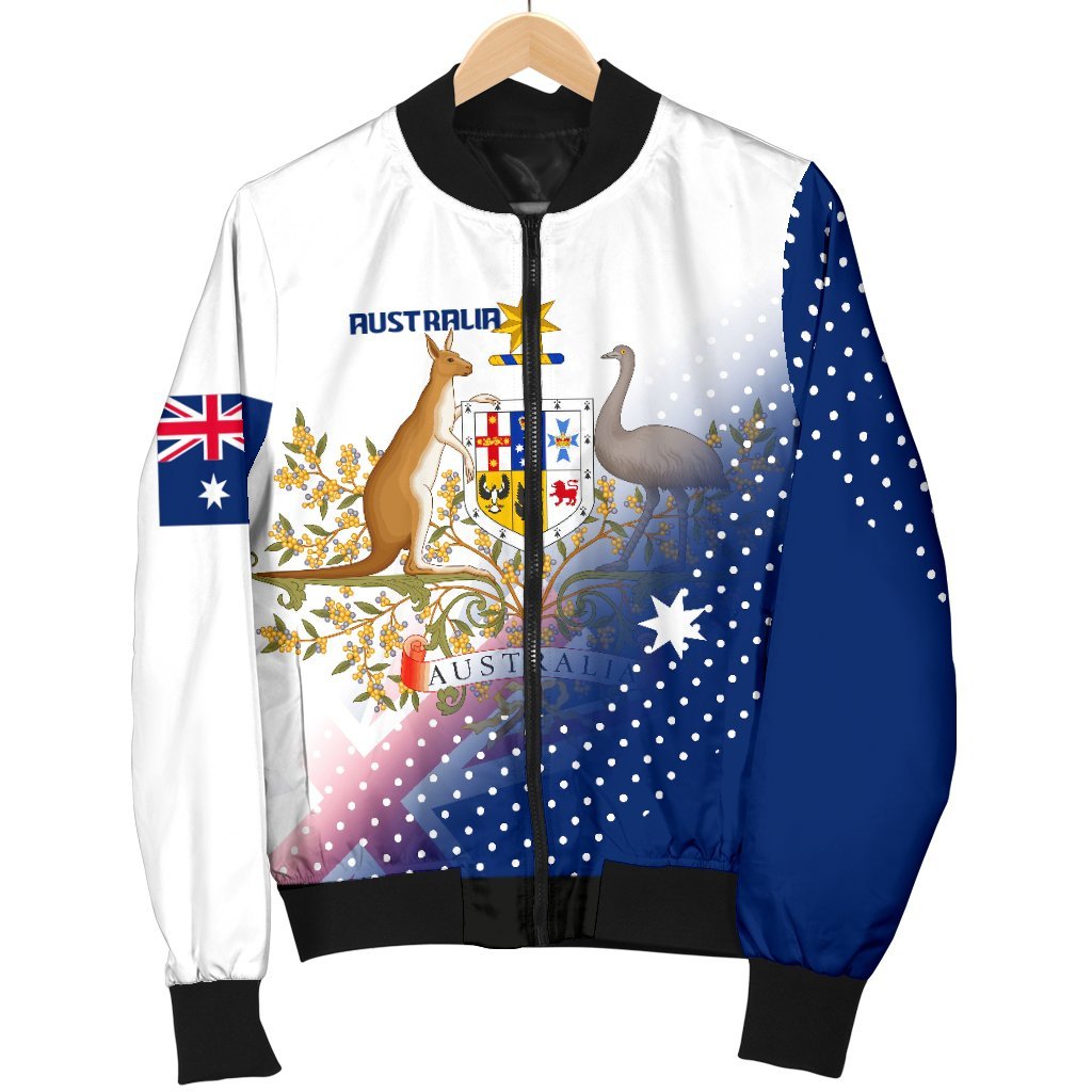 Women's Bomber Jacket - Always Proud Of Australia - Vibe Hoodie Shop