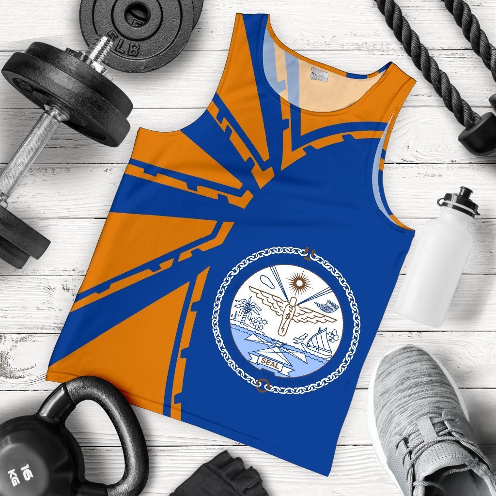 Marshall Islands Tank Top For Men Premium Style - Vibe Hoodie Shop