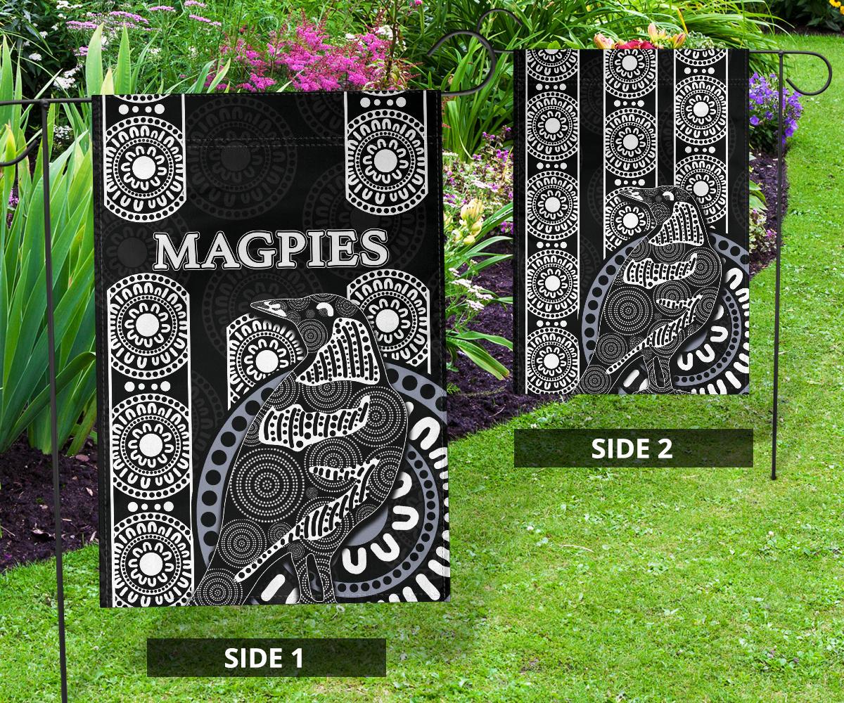 Magpies Flag Aboriginal - Vibe Hoodie Shop