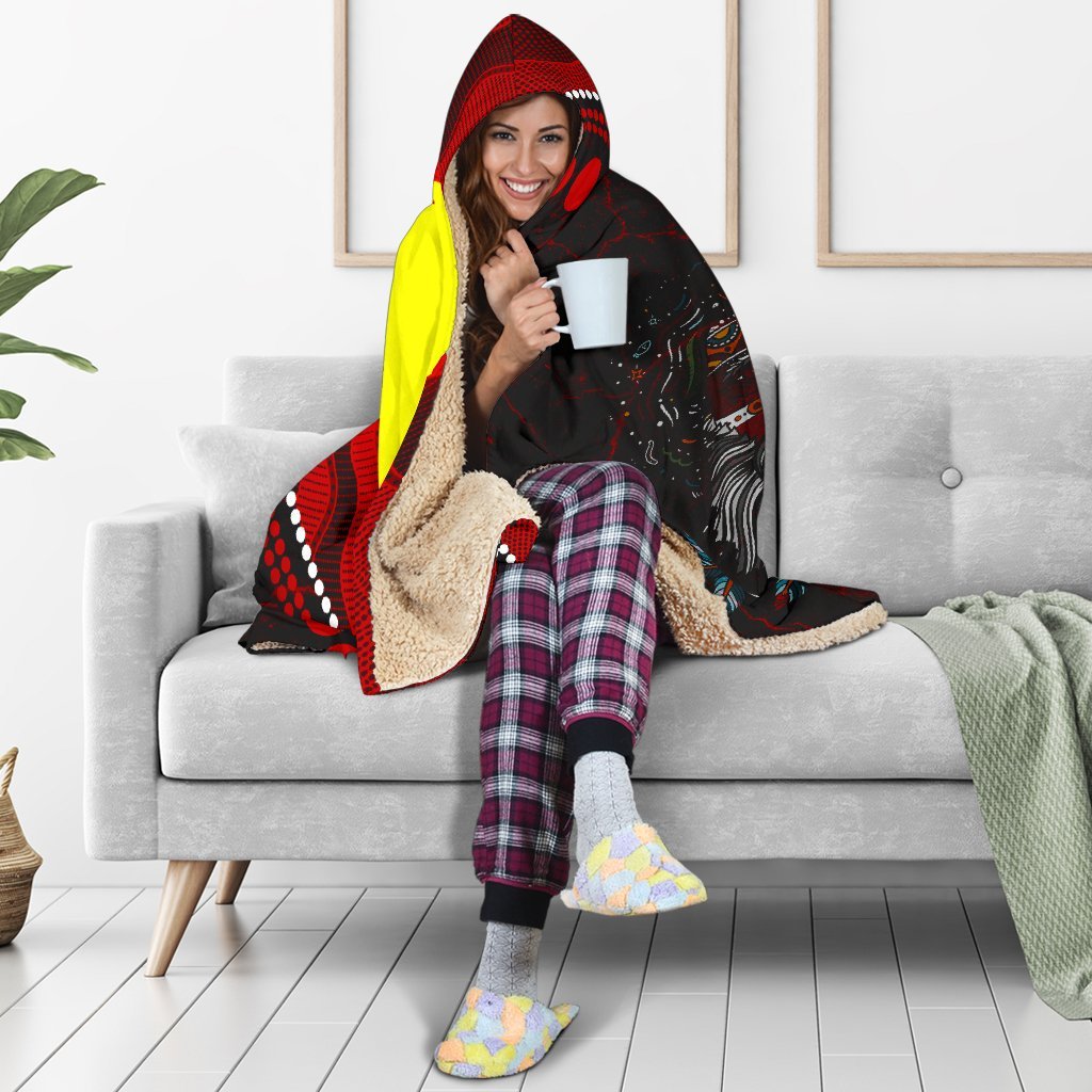 aboriginal-hooded-blanket-indigenous-people-and-sun