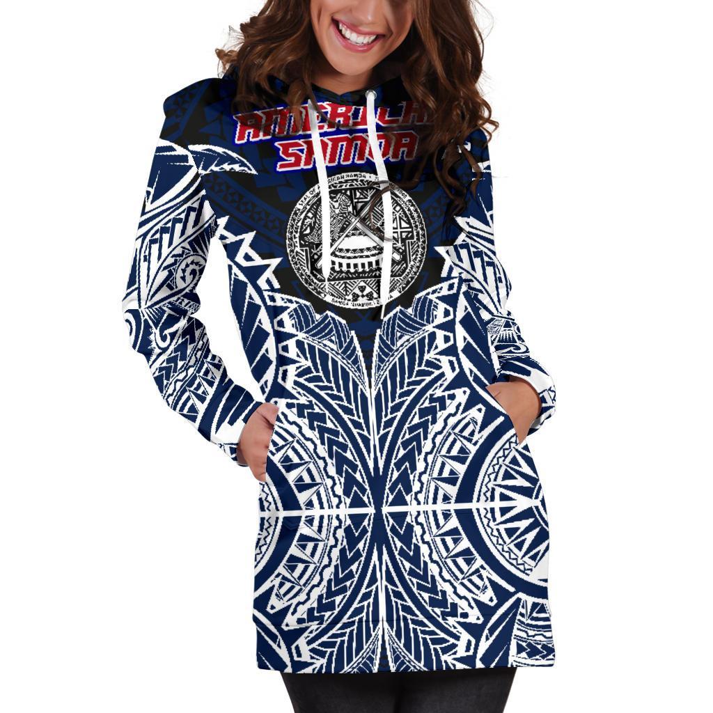 American Samoa Premium Hoodie Dress - Vibe Hoodie Shop