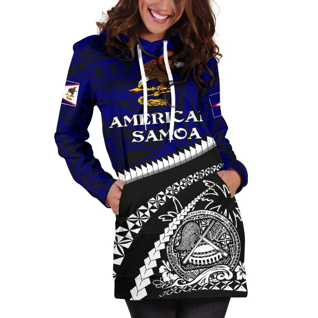 American Samoa Women's Hoodie Dress - Road To Hometown - Vibe Hoodie Shop