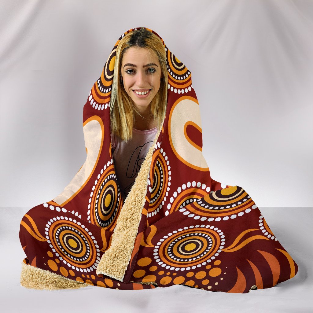 aboriginal-hooded-blanket-circle-flowers-patterns-ver03