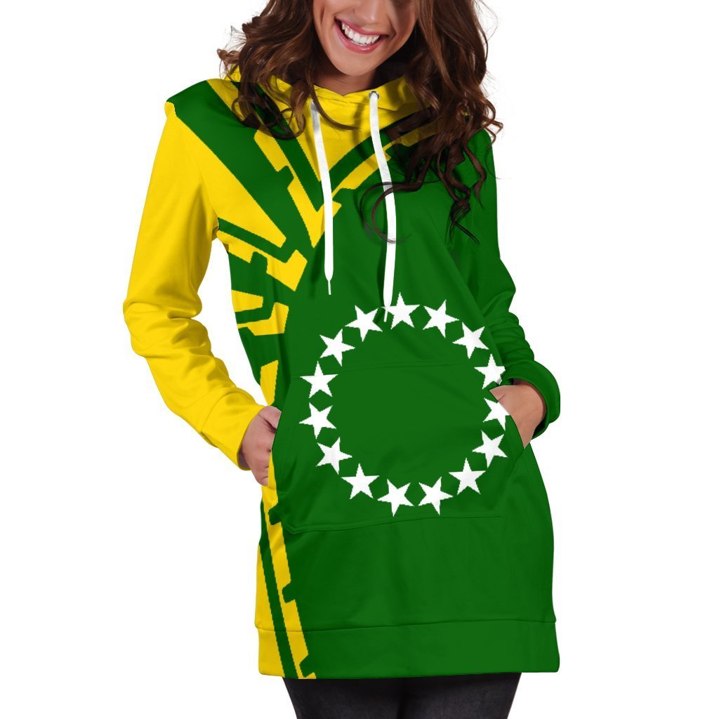 Cook Islands Hoodie Dress Premium Style - Vibe Hoodie Shop