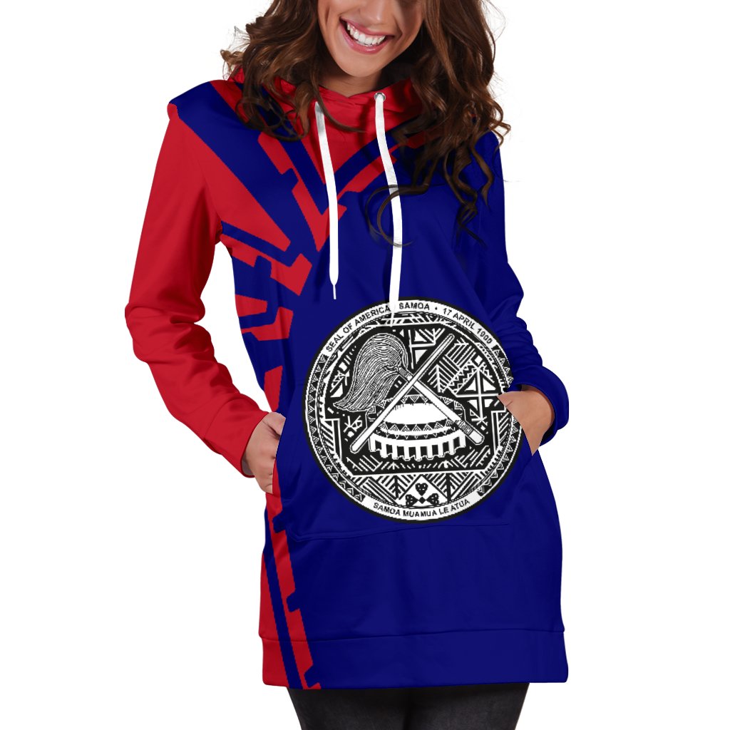 American Samoa Hoodie Dress Premium Style - Vibe Hoodie Shop