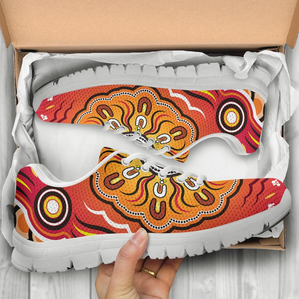 Aboriginal Sneakers - Indigenous Art Patterns Ver01 - Vibe Hoodie Shop