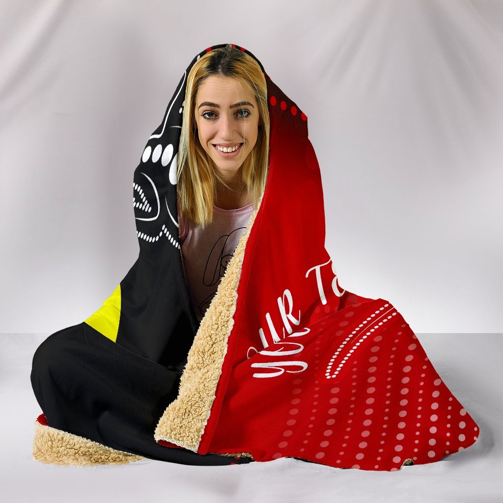 custom-aboriginal-hooded-blanket-two-indigenous-lizard